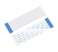 sourcing map Lot de 10 câbles plats flexibles, 60 mm, pas de 1 mm, 16 broches FPC FFC pour TV LCD, lecteur DVD audio de voiture (type B)