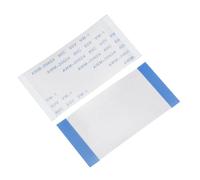 sourcing map Lot de 10 câbles plats flexibles FFC FPC, 50 broches, pas de 0,5 mm, longueur 50 mm (type A) pour imprimante LCD 3D, appareil photo, DVD, TV, ordinateur portable audio