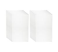 sourcing map Lot de 10 cartes de visite en métal 8,9 x 5,3 x 0,1 cm - En acier inoxydable 201 - Gravure au laser - Auto-adhésives - Pour maison, bureau, bricolage, cadeau, invitation - Argenté