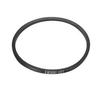 sourcing map Lot de 10 courroies en caoutchouc enveloppées A25, section A, 68,6 cm de circonférence extérieure x 1,3 cm de largeur x 0,8 cm d'épaisseur, courroie de transmission d'énergie industrielle