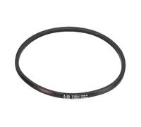 sourcing map Lot de 10 courroies en caoutchouc enveloppées A28, section A, 76,2 cm de circonférence extérieure x 1,3 cm de largeur x 0,8 cm d'épaisseur, courroie de transmission d'énergie industrielle