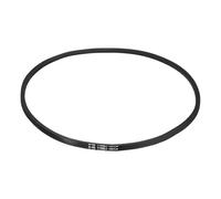 sourcing map Lot de 10 courroies en caoutchouc enveloppées A46, section A, 121,9 cm de circonférence extérieure x 1,3 cm de largeur x 0,8 cm d'épaisseur, courroie de transmission d'énergie