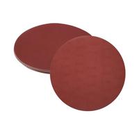 sourcing map Lot de 10 disques abrasifs de 30,5 cm, grains 1000 en oxyde d'aluminium auto-agrippant, papier abrasif rond humide/sec, sans trou, peinture de voiture, bois, métal