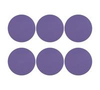 sourcing map Lot de 10 disques de ponçage 76 mm Grain 1000 Papier abrasif auto-agrippant pour le travail du bois, automobile, polissage des métaux, violet