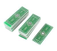 sourcing map Lot de 10 embouts à Double face QFN32 QFN40 à 0,05 mm-PCB Adaptateur plaque à chaud