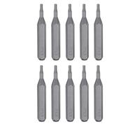 sourcing map Lot de 10 embouts de tournevis hexagonaux H1.3 - Tige hexagonale de 28 mm de long - En acier S2 - Pour réparation de précision