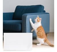 sourcing map Lot de 10 feuilles de protection anti-rayures pour meubles - 43,2 x 25,4 cm - Adhésif double face contre les griffes de chat - Protection transparente contre les griffures des chats pour