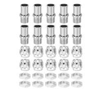 sourcing map Lot de 10 fixations de matériel de lampe G4, 21 x 11,5 mm, filetage M10, base de fil LED, support de fixation pour douille d'ampoule G4