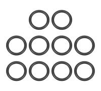 sourcing map Lot de 10 joints toriques AS-211, joints toriques EPDM 3/16" ID, 5,3 cm OD, 0,3 cm de large, rondelles d'étanchéité en caoutchouc pour joints de tuyaux d'eau, raccords d'eau et éviers (70