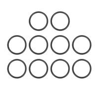 sourcing map Lot de 10 joints toriques AS-222, joints toriques EPDM de 3,8 cm de diamètre intérieur, 8,5 cm de diamètre extérieur, 0,3 cm de large, rondelles d'étanchéité en caoutchouc pour joints de