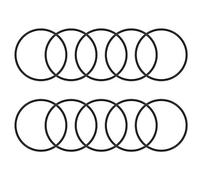 sourcing map Lot de 10 joints toriques en caoutchouc nitrile 68 mm OD 61,8 mm ID 3,1 mm de largeur