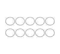 sourcing map Lot de 10 joints toriques en caoutchouc nitrile 72 mm de diamètre extérieur 68 mm ID 2 mm de largeur métrique Buna-N NBR Joint d'étanchéité de plomberie Joints toriques pour réparation de