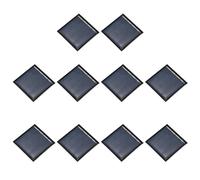 sourcing map Lot de 10 mini panneaux solaires 2 V 0,08 W 0,04 A pour énergie solaire, petites cellules solaires photovoltaïques chargeant des jouets électriques, kits de système solaire, 4 x 4 cm