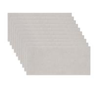 sourcing map Lot de 10 patins en feutre pour meubles, 190 x 90 mm | Pour pieds de chaise et de meubles, protection pour sols en bois dur stratifié