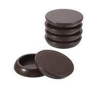 sourcing map Lot de 10 patins ronds de 4,8 cm pour déplacer des meubles, pieds de chaise, sols, moquettes, sols en bois dur, meubles lourds