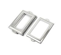 sourcing map - Lot de 10 Porte étiquettes pour tiroirs,105 mm x 60 mm (A15123000ux0432)