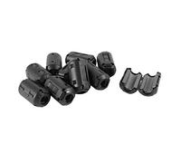 sourcing map Lot de 10 protections UF90B 9 mm de diamètre à filtres antiparasites EMI et RFI en Ferrite