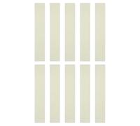sourcing map Lot de 10 règles droites en plastique transparent de 15 cm avec ligne ondulée pour salles de classe, maison, bureau, jaune