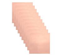 sourcing map Lot de 10 rubans adhésifs conducteurs en feuille de cuivre, 175 mm de large x 175 mm de long, 0,05 mm d'épaisseur, barrière de protection contre les limaces pour guitares en vitrail