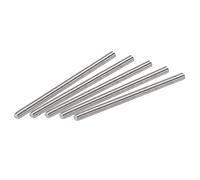 sourcing map Lot de 10 tiges filetées M3 x 50 mm en acier inoxydable 304 filetage à droite, filetage M3-0,5
