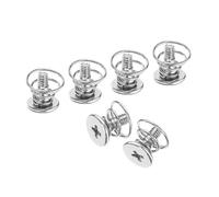 sourcing map Lot de 10 vis à ressort M2 x 6 mm 5,5 mm pour carte graphique GPU, plaque arrière, dissipateur thermique, vis fixes pour ventilateur d'ordinateur, argent