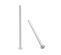 sourcing map Lot de 10 vis cruciformes M4 x 80 mm en acier inoxydable 304