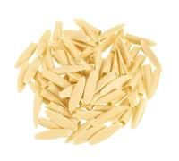 sourcing map Lot de 100 bouchons de trou de poche en plastique, 9 mm, capuchons inclinés pour gabarit de poche, accessoires d'outils de travail du bois, beige