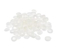 sourcing map Lot de 100 cache-vis à charnière de 4 mm en plastique pour vis M2, M3, M4, blanc chaud