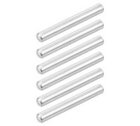 sourcing map Lot de 100 chevilles de fixation en acier inoxydable 304 - 4 x 30 mm - Argenté