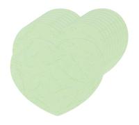 sourcing map Lot de 100 découpes en forme de cœur - 10,2 x 8,1 cm - En papier - Décoration de salle de coration murale - Fournitures d'art - Tableau d'affichage - Vert clair