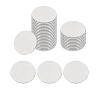 sourcing map Lot de 100 disques en acier inoxydable, 13 mm de diamètre, 1 mm d'épaisseur, plaque métallique ronde et plate pour travaux manuels, estampage, fabrication de bijoux