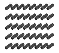 sourcing map Lot de 100 entretoises moletées M2 x 10 mm en aluminium - Pour drone RC Quadcopter FPV Drone - Pièces de bricolage (noir, diamètre extérieur 4 mm)