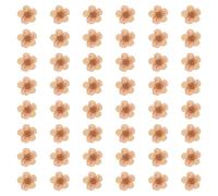 sourcing map Lot de 100 fleurs séchées pressées de 0,6 à 0,8 cm, fleurs de narcisse séchées colorées en vrac pour nail art, bijoux, bougies, fabrication de cartes, scrapbooking, coque de téléphone