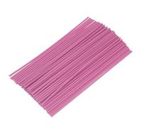 sourcing map Lot de 100 recharges pour stylo 3D, filament basse température d'impression 2,5 mm x 15 cm, compatible uniquement avec stylo 3D, rose rouge
