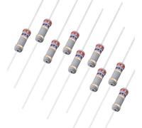 sourcing map Lot de 100 résistances 2,7 Ohm, 1 W 5 % de tolérance de film de carbone, plomb axial, 4 bandes pour projets électroniques et expériences