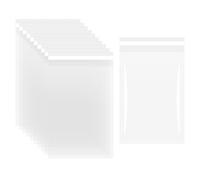 sourcing map Lot de 100 sacs hermétiques en cellophane - 12 x 17 cm - Transparents - Refermables - Pour biscuits, boulangerie, vêtements