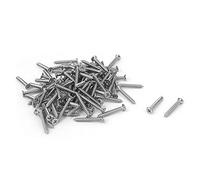 sourcing map Lot de 100 vis autotaraudeuses à tête fraisée M2 (2 x 16 mm)