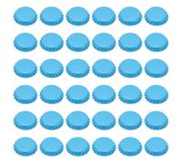 sourcing map Lot de 108 bouchons de bouteille de bière absorbant l'oxygène, 32 mm, bouchons en vrac pour soda, bière, verre à vin, brassage domestique, pendentifs ou loisirs créatifs, scrapbooking