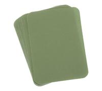 sourcing map Lot de 12 écussons thermocollants pour réparation de tissus de vêtements - 10,4 x 7,6 cm - Pour réparation de trous de vêtements, pantalons, sacs (vert kaki)