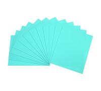 sourcing map Lot de 12 feuilles de mousse EVA bleu-vert, 30 x 20,1 cm, 2 mm d'épaisseur pour loisirs créatifs