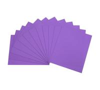 sourcing map Lot de 12 feuilles de mousse EVA violet foncé, 30 x 20,1 cm, 2 mm d'épaisseur