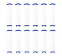 sourcing map Lot de 12 filtres de pommeau de douche de 8,9 cm en coton PP de rechange haute pression pour ventilateur de douche