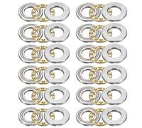 sourcing map Lot de 12 roulements à billes F12-23M, 12 mm x 23 mm x 7,5 mm, roulements de butée miniatures avec rondelles en acier chromé à sens unique pour systèmes de convoyeur, machines-outils