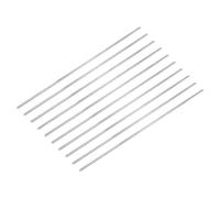 sourcing map Lot de 120 tiges rondes en acrylique - 3 mm de diamètre - 30,5 cm de long - Transparentes - En plastique PMMA - Pour bricolage, travaux manuels, luminaires