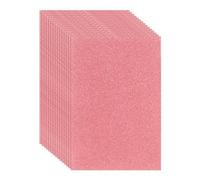 sourcing map Lot de 15 feuilles de mousse EVA, 20 x 2 cm, 2 mm d'épaisseur, feuilles de mousse auto-adhésives pour salle de classe, scrapbooking, loisirs créatifs, loisirs créatifs, rose