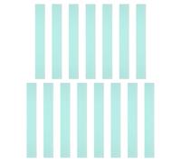 sourcing map Lot de 15 règles droites en plastique transparent avec ligne ondulée pour salles de classe, maison, bureau, 20 cm, vert