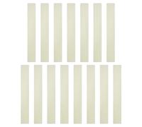 sourcing map Lot de 15 règles droites en plastique transparent de 20 cm avec ligne ondulée pour salles de classe, maison, bureau, jaune