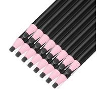 sourcing map Lot de 16 crayons de graisse à décoller - Marqueurs de couleur chinoise pour verre, métal, plastique, papier, crayons de cire non aiguisés pour coloriage, dessin, marquage - Noir