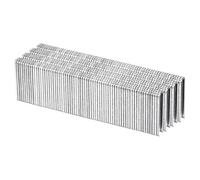 sourcing map Lot de 2 000 agrafes à couronne étroite de calibre 18 pour agrafeuse pneumatique et électrique, 0,6 x 2,5 cm, blanc