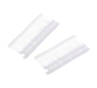 sourcing map Lot de 2 000 attaches à crochet en J transparentes de 5,1 cm pour pistolet d'étiquetage standard en plastique pour suspendre des vêtements, point fin, recharges d'étiquettes de prix